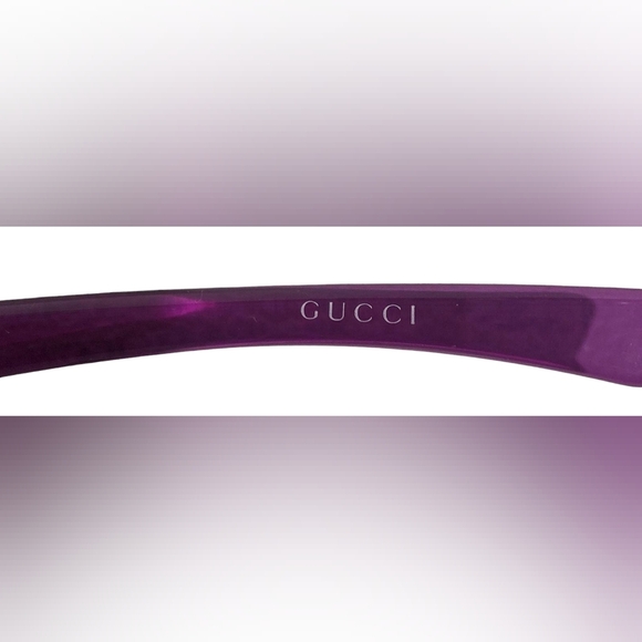 Purple GUCCI Horsebit Sunglasses, rare GG 2562/S  PT2 - Picture 9 of 10